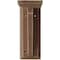 Ekena Millwork 3"W x 5"D x 7"H Hamilton Traditional Wood Vintage Decor Bracket, Weathered Brown BKTWD03X05X07HABR - alternate 2